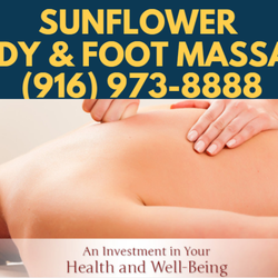 Sunflower Body And Foot Massage