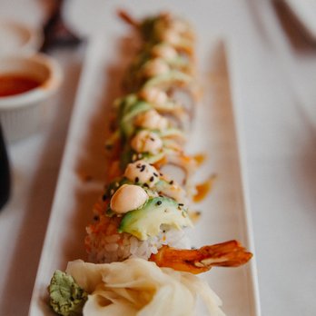 Origin Asian Bistro & Sushi - Dragon Roll - Asian Fusion Near Me - Key Biscayne, Florida Origin Asian Bistro & Sushi - Dragon Roll - Asian Fusion Near Me - Key Biscayne, Florida
