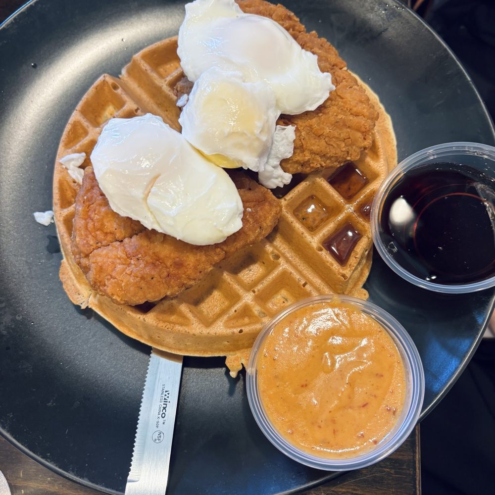 Fried Chicken Waffle Fried Chicken Waffle