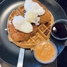 Fried Chicken Waffle Fried Chicken Waffle