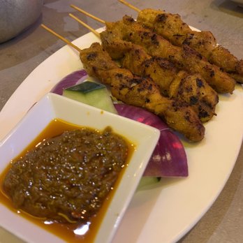 Phat Eatery - Satay Skewers (chicken) - Malaysian Near Me - Katy, Texas Phat Eatery - Satay Skewers (chicken) - Malaysian Near Me - Katy, Texas