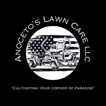 Anocetos Lawn Care - a truck with an american flag on it - Lawn Services Near Me Anocetos Lawn Care - a truck with an american flag on it - Lawn Services Near Me