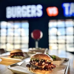 Burgers vs Tacos - Lucha Libre Burger