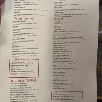 Sally's Apizza - Menu - Pizza Near Me - New Haven, Connecticut Sally's Apizza - Menu - Pizza Near Me - New Haven, Connecticut