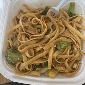 Pink Panini Soups & Salads - I Had the hibachi noodles with shrimps and chicken! And I loved every bit! - Salad Near Me - Hazel Crest, Illinois Pink Panini Soups & Salads - I Had the hibachi noodles with shrimps and chicken! And I loved every bit! - Salad Near Me - Hazel Crest, Illinois