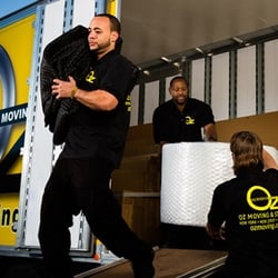 Oz Moving & Storage - Our movers work hard to get the job done quickly without sacrificing care.