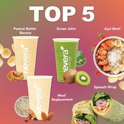 Nevera Juice Bar - Montebello - Our Top 5!