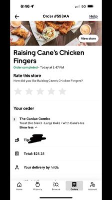 Menu photo 1 Raising Cane's Chicken Fingers Pico Rivera, CA