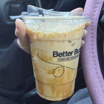 Better Buzz North Temecula - Iced caramel vanilla latte - Coffee & Tea Near Me - Temecula, California
