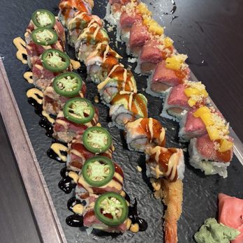 Kirin Asian Bistro - Phoenix roll, first kiss roll, honeybee roll - Sushi Bars Near Me - Tucson, Arizona Kirin Asian Bistro - Phoenix roll, first kiss roll, honeybee roll - Sushi Bars Near Me - Tucson, Arizona