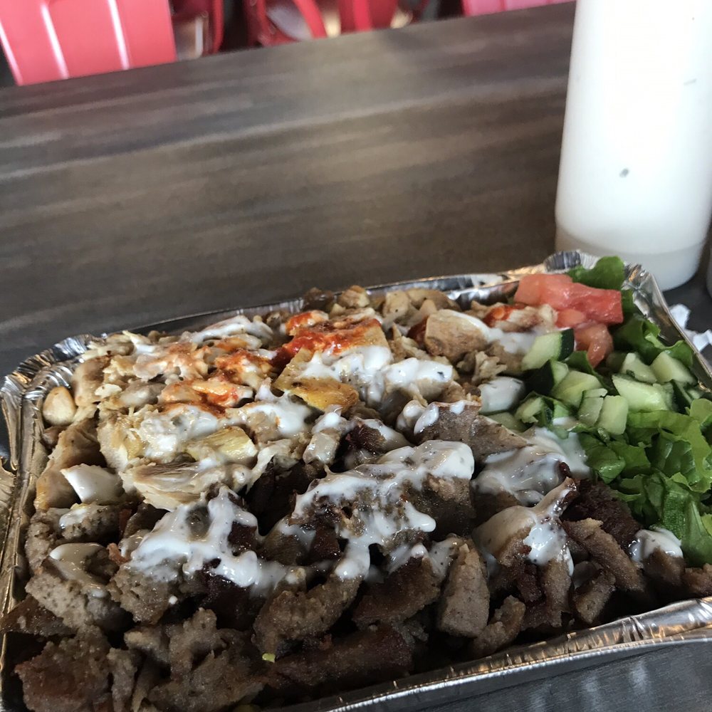 Halal Bros - Combo halal over rice beef and chicken - Middle Eastern Near Me - Austin, Texas Halal Bros - Combo halal over rice beef and chicken - Middle Eastern Near Me - Austin, Texas