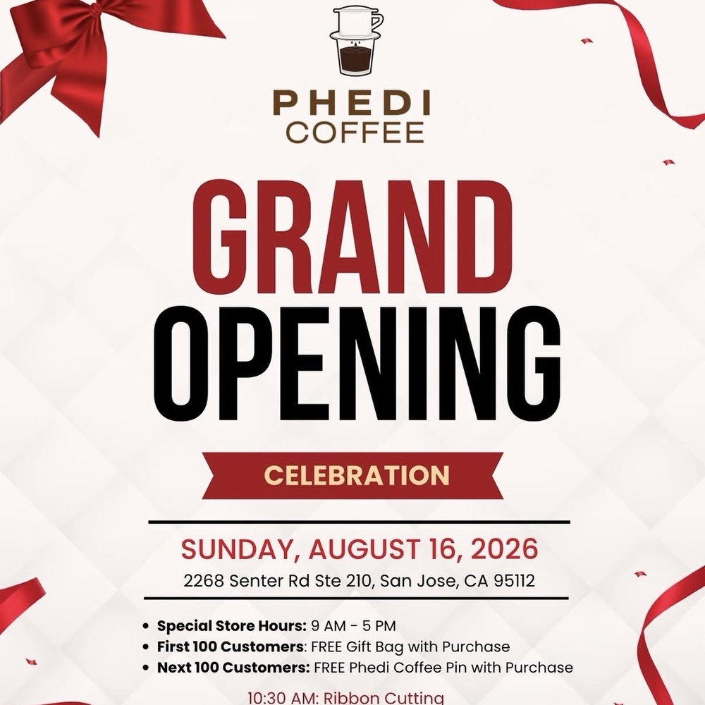Phedi Coffee - Grand opening this Sunday! - Coffee & Tea Near Me - San Jose, California Phedi Coffee - Grand opening this Sunday! - Coffee & Tea Near Me - San Jose, California