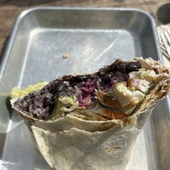 Hook Fish - Burrito with grilled fish - Seafood Near Me - San Francisco, California