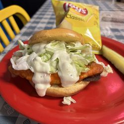 Hometown Pizza - Buffalo Chicken Sandwich