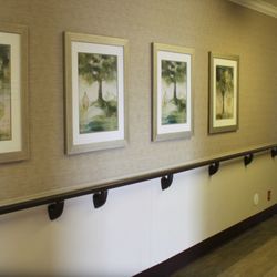 Gardena Convalescent Center - Art-decorated hallways