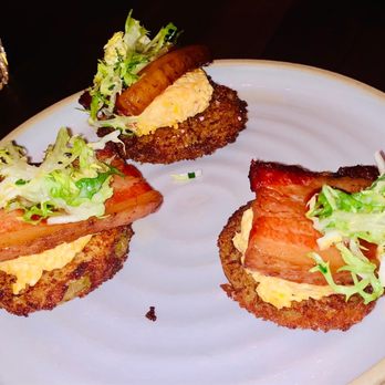 Yardbird - Fried Green Tomato BLT - Southern Near Me - Dallas, Texas Yardbird - Fried Green Tomato BLT - Southern Near Me - Dallas, Texas