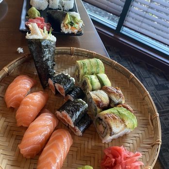 Dynamite Sushi Steak & Grill - Some of the fresh rolled sushi offerings - Sushi Bars Near Me - Gainesville, Georgia