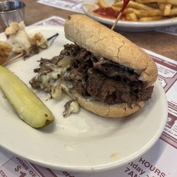 The Post Downtown Restaurant - a beef sandwich and a pickle - Breakfast & Brunch Near Me - Concord, New Hampshire The Post Downtown Restaurant - a beef sandwich and a pickle - Breakfast & Brunch Near Me - Concord, New Hampshire