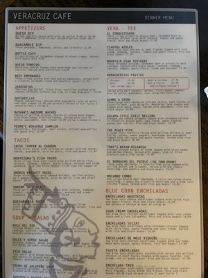 Menu photo 2 Veracruz Cafe Midlothian, TX