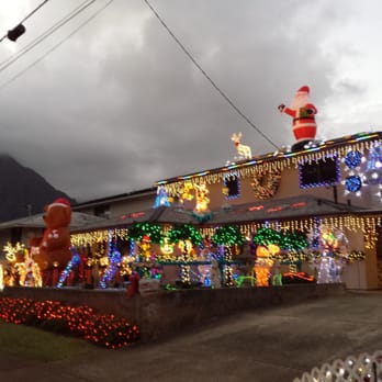 Christmas Lane - Kaneohe - The inflatables are alive! - Local Flavor Near Me Christmas Lane - Kaneohe - The inflatables are alive! - Local Flavor Near Me