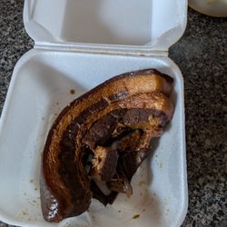 Side of stewed pork belly