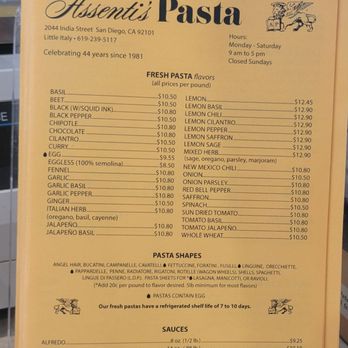 Assenti's Pasta - Cheese Shops Near Me - San Diego, California Assenti's Pasta - Cheese Shops Near Me - San Diego, California