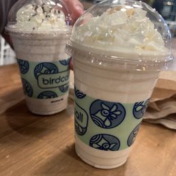 Banana Cream Pie Milkshake and Cookies and Cream Milkshake