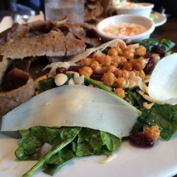 Sofia's Mediterranean Grill - Spinach salad & gyro platter - Greek Near Me - Hasbrouck Heights, New Jersey Sofia's Mediterranean Grill - Spinach salad & gyro platter - Greek Near Me - Hasbrouck Heights, New Jersey
