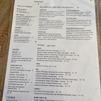 The Rock & Rye - Menu - Seafood Near Me - Mill Valley, California The Rock & Rye - Menu - Seafood Near Me - Mill Valley, California