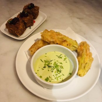 SRV Boston - Croquette. Fried squash - Italian Near Me - Boston, Massachusetts SRV Boston - Croquette. Fried squash - Italian Near Me - Boston, Massachusetts
