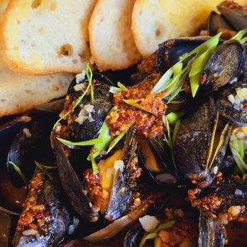 High Bank Distillery - Miso mussels - New American Near Me - Columbus, Ohio
