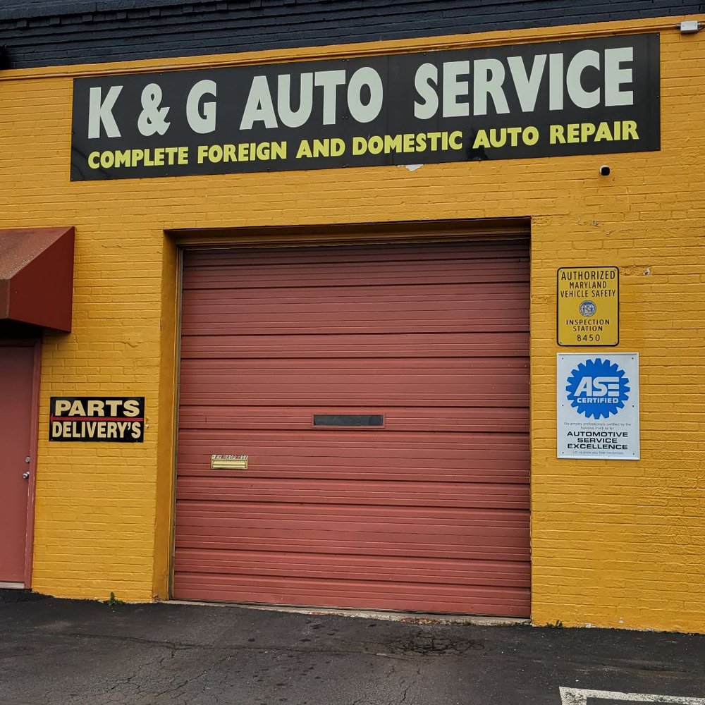 K & G Auto Services - Exterior - Auto Repair Near Me - Rockville, Maryland K & G Auto Services - Exterior - Auto Repair Near Me - Rockville, Maryland