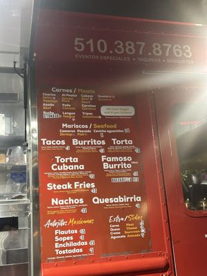 Menu photo 5 Tacos La San Marquenna Oakland, CA Menu photo 5 Tacos La San Marquenna Oakland, CA