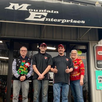 Mountain Enterprises - Master technicians Doug and Matt with owners Mark and Cyndi - Home & Garden Near Me - Dover, Arkansas