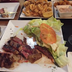 Sa Barqueta - Entrecot y calamares