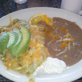 The Best Breakfast Cafe - Green Chilaquiles :D - American Near Me - Oxnard, California
