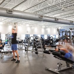 Wisconsin Athletic Club - Weight Area on the Fitness Floor