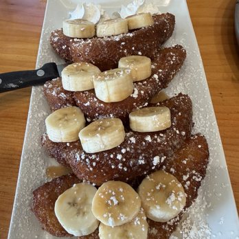 Popping Yolk Cafe - Toffee Banana French Toast - Breakfast & Brunch Near Me - Alhambra, California