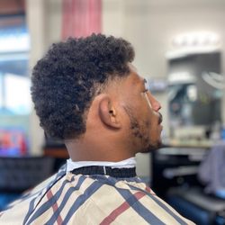 Broad Street Barbershop - Ethnic texture taper