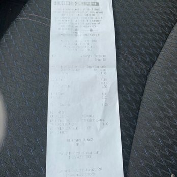 McDonald's - Terrible receipt quality! - Fast Food Near Me - Nashville, Tennessee McDonald's - Terrible receipt quality! - Fast Food Near Me - Nashville, Tennessee