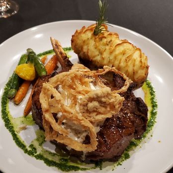 The Palms - Bone and ribeye 22 Ounce Prime Bone-in Ribeye - Seafood Near Me - Fresno, California The Palms - Bone and ribeye 22 Ounce Prime Bone-in Ribeye - Seafood Near Me - Fresno, California