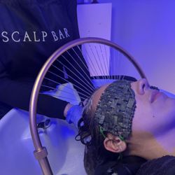 Scalp Bar - Halo waterfall included in all scalp treatments