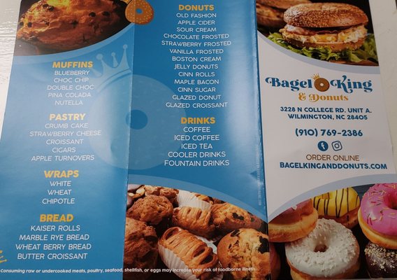 Menu photo 5 Bagel King and Donuts Wilmington, NC
