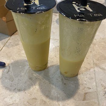 Teaever - Mango cloud. Added mango jelly - Bubble Tea Near Me - Daly City, California