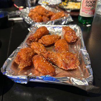 Chon Dak - Shoyu garlic chicken wings - Bars Near Me - Gardena, California
