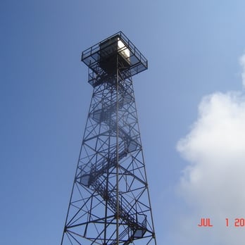 Stony Mountain Fire Tower - view from the bottom of the tower. - Landmarks & Historical Buildings Near Me - Dauphin, Pennsylvania Stony Mountain Fire Tower - view from the bottom of the tower. - Landmarks & Historical Buildings Near Me - Dauphin, Pennsylvania