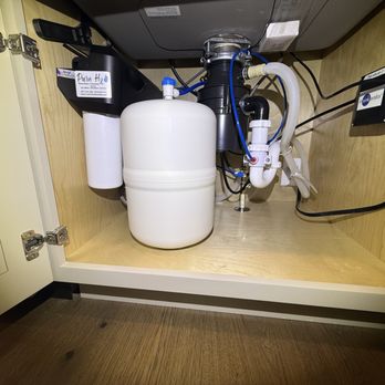 Pure H2O - Tank and filters can go under the sink or be dropped in the basement. - Water Purification Services Near Me - Cincinnati, Ohio Pure H2O - Tank and filters can go under the sink or be dropped in the basement. - Water Purification Services Near Me - Cincinnati, Ohio