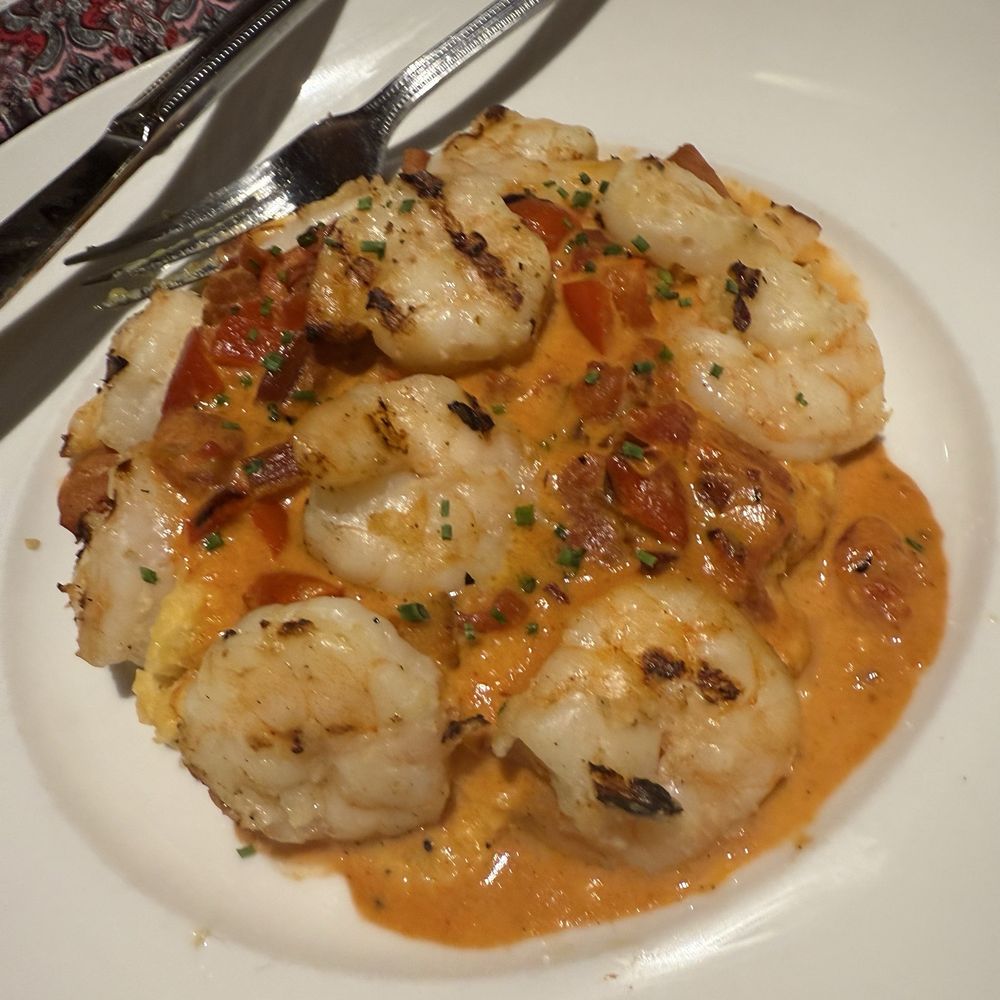 Seasons 52 - Wood-Grilled Shrimp And Grits - New American Near Me - Mclean, Virginia Seasons 52 - Wood-Grilled Shrimp And Grits - New American Near Me - Mclean, Virginia