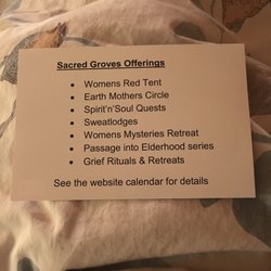 Sacred Groves - Their offerings