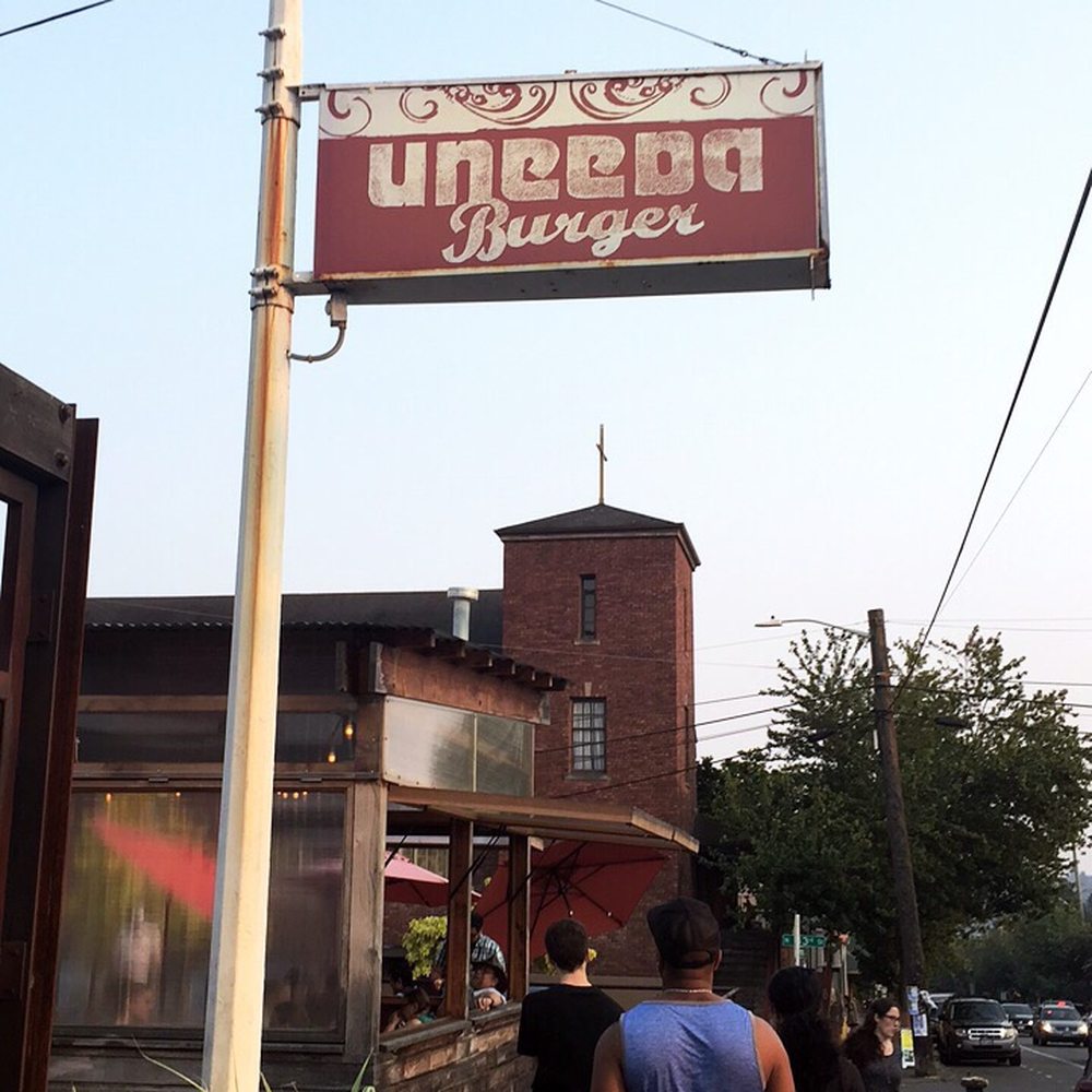 Uneeda Burger - Walking up to Uneeda Burger - Burgers Near Me - Seattle, Washington